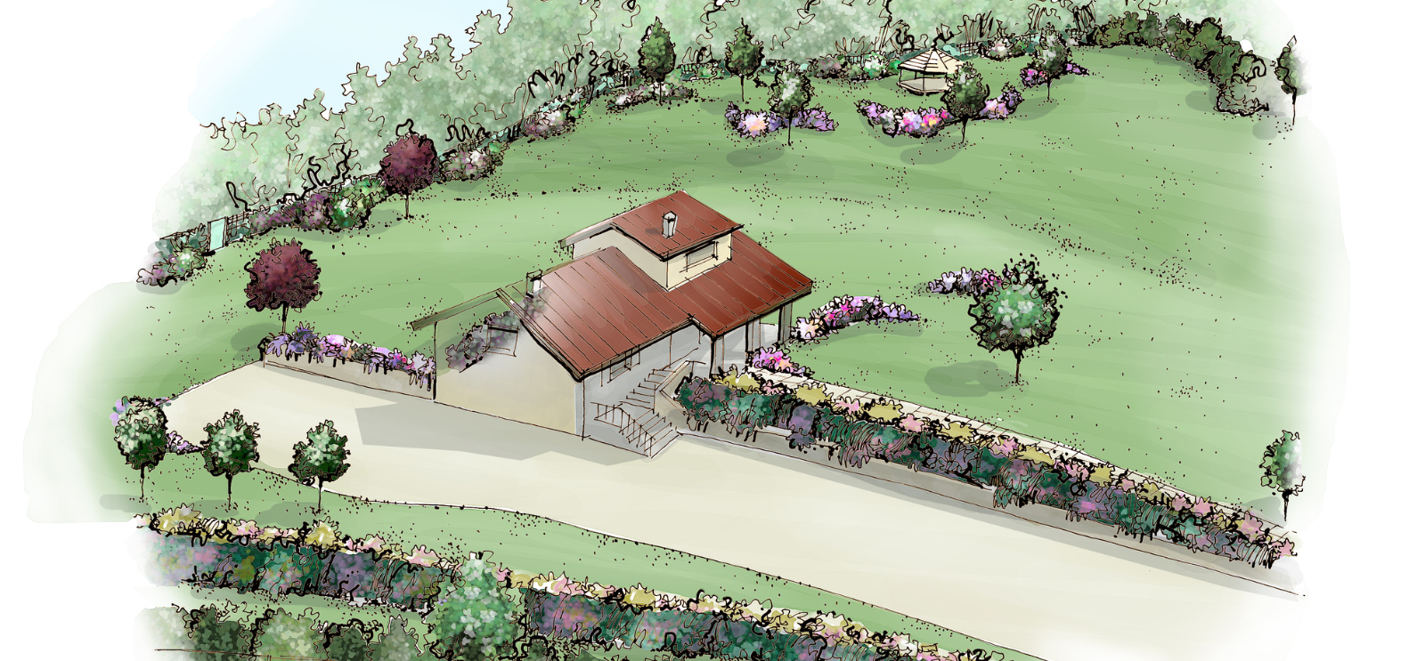 progetto-di massima-Giardino-privato-colline-emiliane